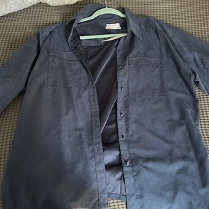 Urban Outfitters Navy Button Up Shirt NWT